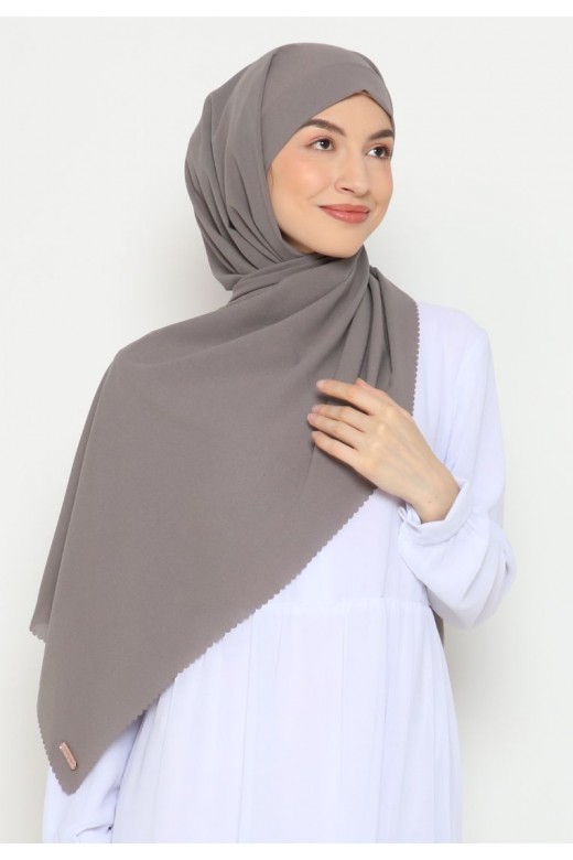 Pasmina Instan Lasercut Grey